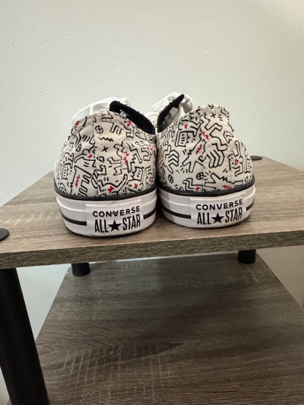 Keith Haring x Converse Chuck All Star Low Dancing Figures Allover US Men 9.5 - Picture 2 of 9